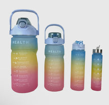 Load image into Gallery viewer, Set of 3 Motivational Water bottle 2.0
