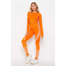 Load image into Gallery viewer, Active Cropped Top Leggings Set
