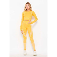 Load image into Gallery viewer, Active Cropped Top Leggings Set
